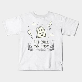 RIP My Will To Live - 1997 Kids T-Shirt
